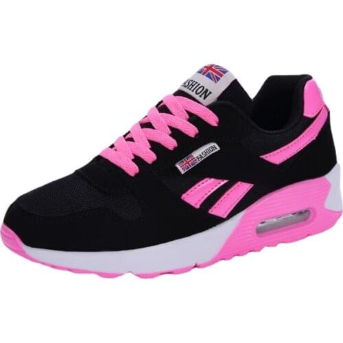 Sneakers Women Shoes Flats Casual Ladies Shoes Woman Lace-Up Mesh Light Breathable Female zapatillas de deporte para mujer