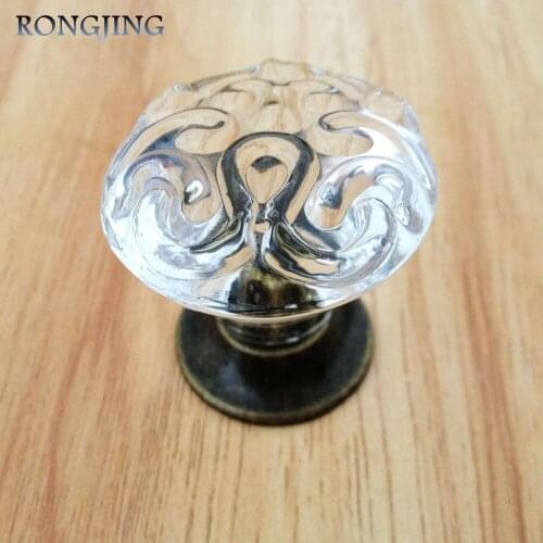 2x Totem Clear Acrylic Kitchen Cabinet Drawer Knobs China Furniture Cupboard Dresser Handle Closet Handle Woden Shoes Box Pulls