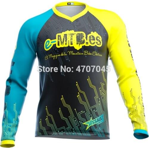 2019 cycling enduro motocross jersey dh mtb jersey mx downhill jersey bike shirt