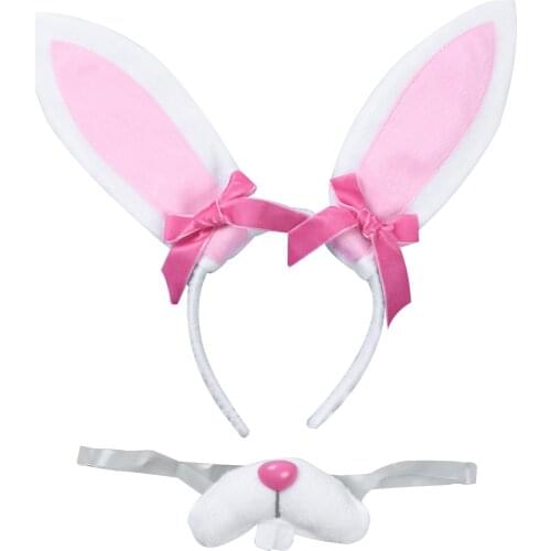 Kids Christmas New Year Hair Hoop Cute Anime Zoo Cartoon Headbands Set Boys Girls Birthday Party Cosplay Plush Animal Hair Band