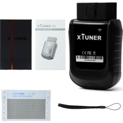XTUNER E3 wifi Full Systems auto Diagnostic Tool Free software easydiag 3.0 OBDII/EOBD Code Reader VPECKER E1 Scanner