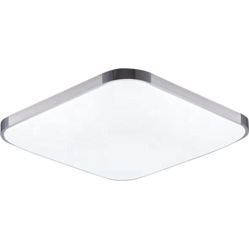 Square Ceiling Light PUZHUOER 36W 52*52cm ceiling mount led light acrylic led ceiling lamp modern