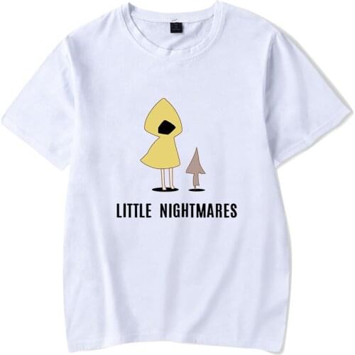 Little Nightmares 2 T-shirt Game Print O-Neck Boys/girls Tshirt Summer Short Sleeve T Shirt Harajuku Little Nightmares Tops Tees