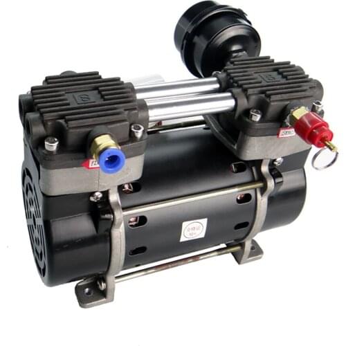 AC 110V/220V Small Air Compressor Head 230W 8KG Oil-free Piston Silent Booster Air Pump 1400RPM OL190
