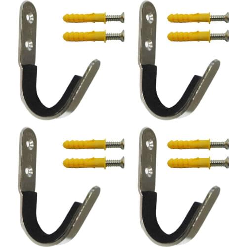 4x Sword Wall Mount Display stand for Samurai & Katana Swords Flute Rack Holder