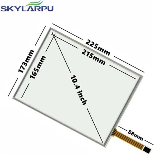 Skylarpu 10.4" inch Resistive Touch Screen 225mm*173mm Panels car DVD touch screen industrial computer car GPS navigation