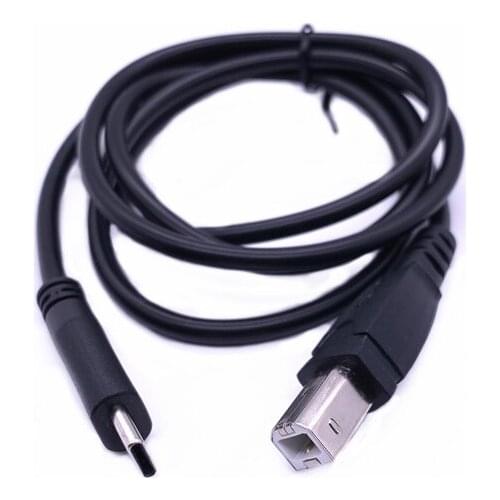 USB Printer Cable USB 2.0 Cord Type C Male To Type B Male Printer Scanner Cable High Speed for Canon MG5750 / MG3550 / MG7550