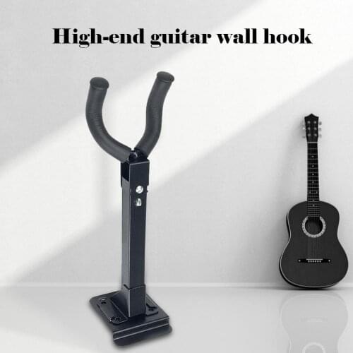 High-end Guitar Wall Hook Frame 180 Adjustable Slat Wall Adapter Guitar Hanger Bracket Accessories Easy Installation