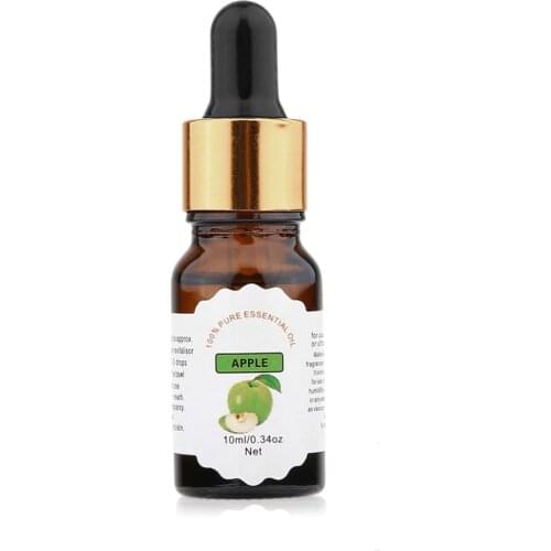 10ml Natural Fruit Plant Essential Aromatherapy Oils Water Soluble Oil Soothing Body Fragrance Oil Beauty Air Fresher New Hot