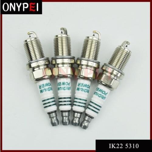 4pcs/Lot IK22 5310 Iridium Power Spark Plug For Ford Honda Nissan Volvo IK22-5310