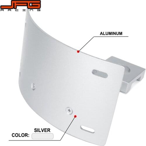 Motorcycle CNC Aluminum Curved Mount License Plate Tag Holder Bracket For SUZUKI GSXR600 GSXR750 GSXR1000 GSX1300R TL1000R