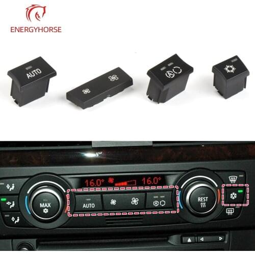 Car Heater Climate Control Fan Volume air conditioning Button Air Circulation Button For BMW E90 E93 E87 E84 F25 3 Series X1 X3