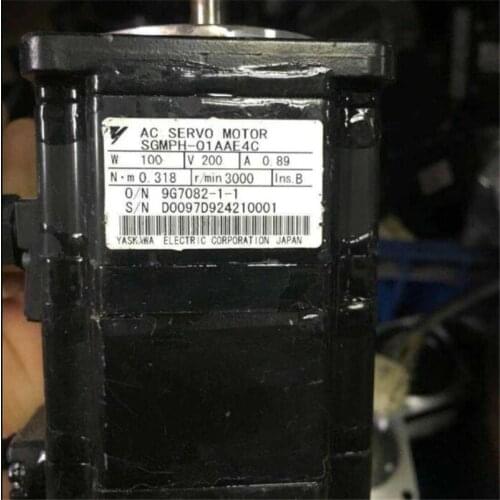 Used Tested Working SGMPH-01AAE4C AC SERVO MOTOR