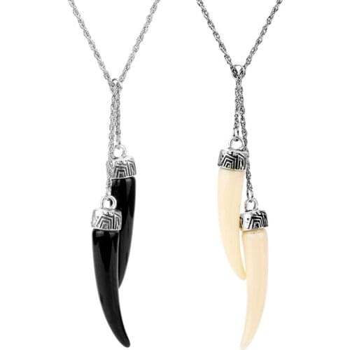 Black Panther Necklace Movie The Avengers Jewelry Wakanda King T'challa Etched Claw Pendant Necklaces Fashion Cosplay Accessory