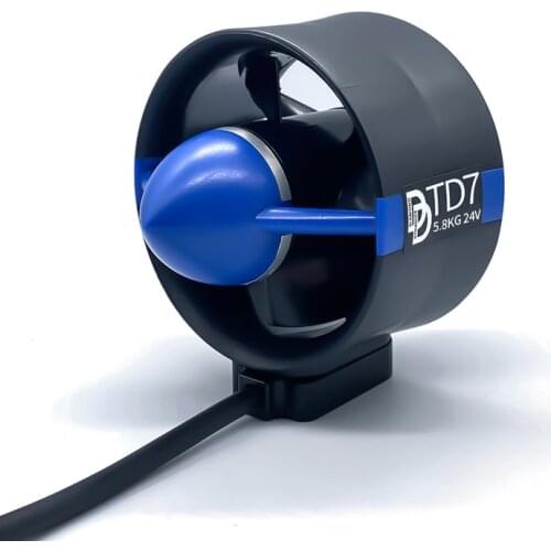 DD TD7 Plastic Material 30V 7.8kg Thrust 450W Underwater Propeller Suitable For Kayak / Underwater Robot / ROV