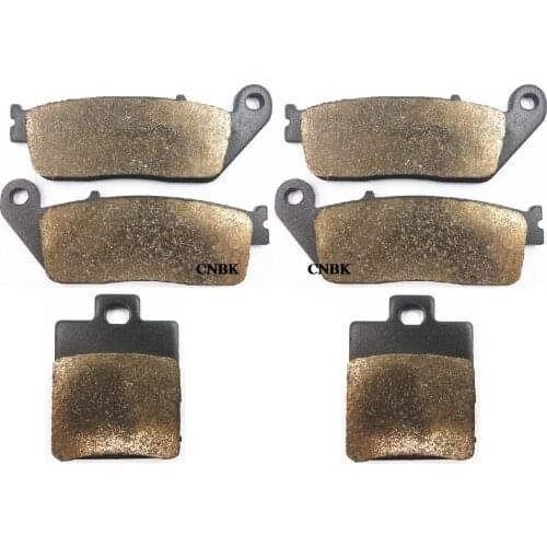 Disc Brake Pads Set for SACHS Quattrocento 400 2008 Front Left Right + Rear Onroad