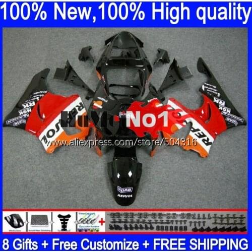 Body For HONDA CBR900RR CBR919RR 110MC.7 CBR 919RR CBR900 RR CBR 919 RR CC 900RR 1998 1999 CBR919 RR 98 99 Repsol red Fairing