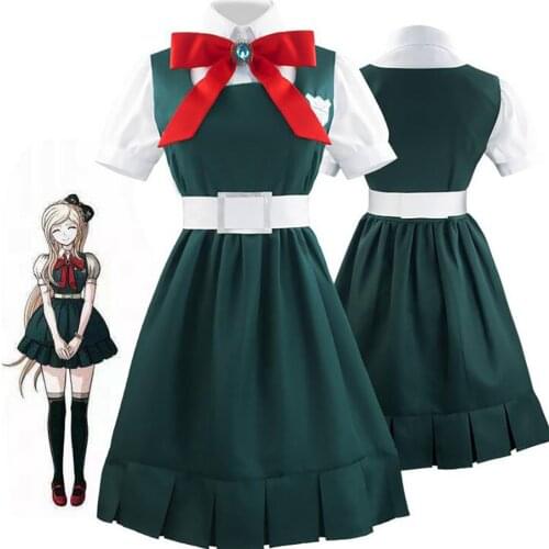 Danganronpa 2 The End of Anime Cartoon Cos Sonia Nevermind Cosplay Woman Girls Japanese Lolita Dress Costume Halloween Full Set