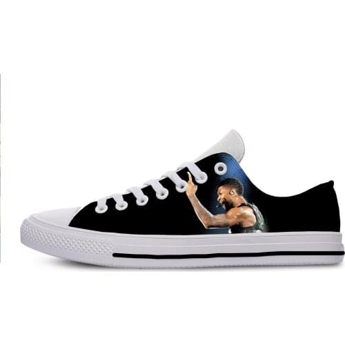 2019 Hot Cool Fashion Pop Funny Summer High Quality Sneakers Handiness Casual Shoes 3D Printed For Men Women Usher Raymond IV