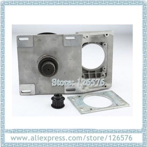 Module 1.25 Helical teeth gear box 1:5, synchronous wheel reducer box, right and left handle helical rack gearbox