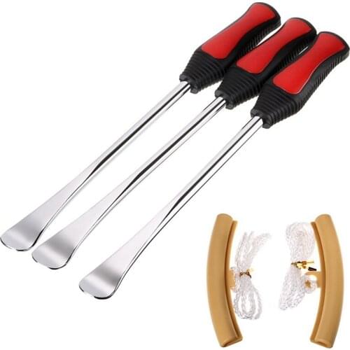 Hot AD-Tire Levers Spoon Set,Heavy Duty Motorcycle Bike Car Tire Irons Tool Kit