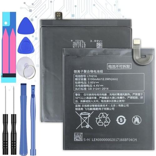 Original Kikiss LTH21A 3100mAh For Letv Le Max 2 Max2 /5.7inch/ x821 X820 X 820 821 Battery Batterie Bateria