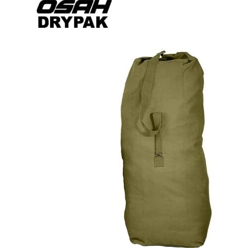 OSAH DRYPAK Top Load Canvas Duffel Bag Travel Bag