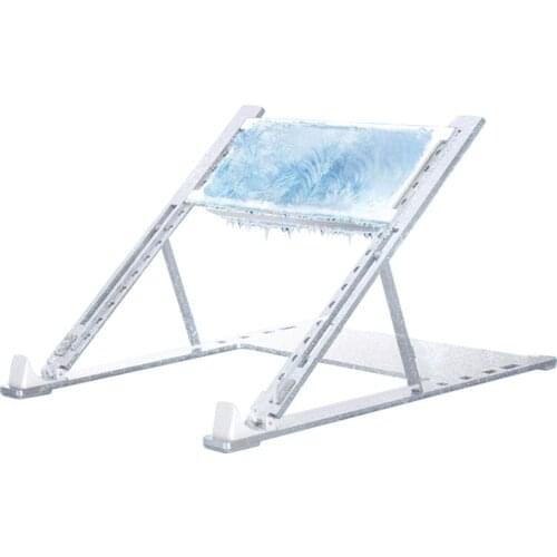 Portable Laptop Stand Support Base Notebook Holder Table For Macbook Xiaomi Dual Fan Laptop Cooler Notebook Cooling Pad Bracket