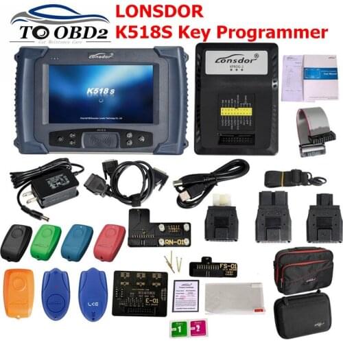 LONSDOR K518S Auto Key Programmer Basic Version No Tokens Limitation Supports All Makes and Odometer Adjustment Function