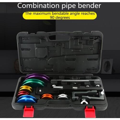 Manual Copper Pipe Bender Portable 12999 Combination Pipe Bender Tool Set Pipeline Processing and Maintenance Equipment