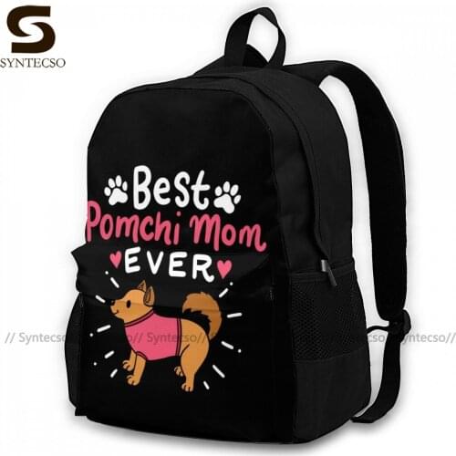 Chihuahua Backpacks Big Nice Polyester Backpack Summer Runner Bags