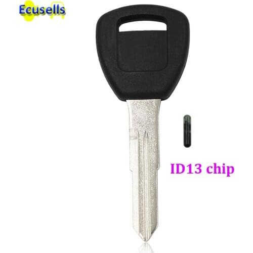 Replacement Transponder key Ignition chip Key with ID13 ID 13 chip For HONDA Accord Civic Insight Odyssey Prelude S2000