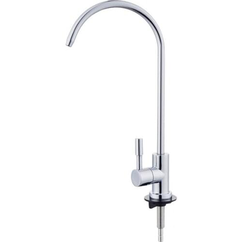 1/4 Inch Stainless Steel Faucet Water Filter Tap For Kitchen Sink Rotation Faucet Fast Connection Drinking Water