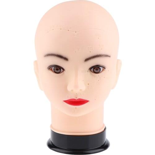 Training Mannequin Head Wigs Making Practice Make Up,Massage Practice Training Head Manikin Cosmetology Mannequin Doll