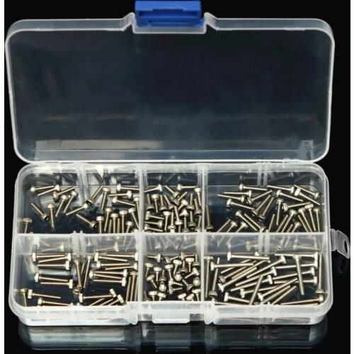 M2 Hexagon Socket Head Cap Screws Cylindrical Allen Bolts Length 4mm-16mm 304 Stainless Steel