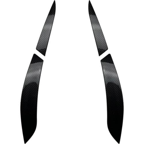 Carbon Fiber Rear Headlights Eyebrow Eyelids Abs Sticker for Golf 6 Accessories