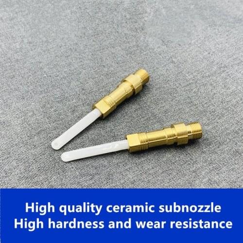 Textile machinery parts and components air - jet loom high - efficiency energy - saving auxiliary relay ceramic nozzle