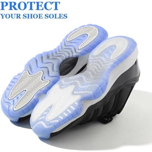 1 set 2 Pcs Shoes Sole Protector Sticker for Sneakers Bottom Ground Grip Shoe Protective Outsole Insole Pad Dropshipping Soles
