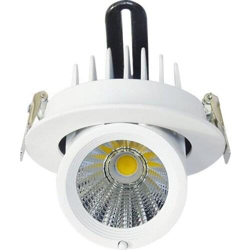 10W 15W 25W 30W 360 Degree Rotation LED spot downlight ceiling down light rotatable LED trunk light AC85-265