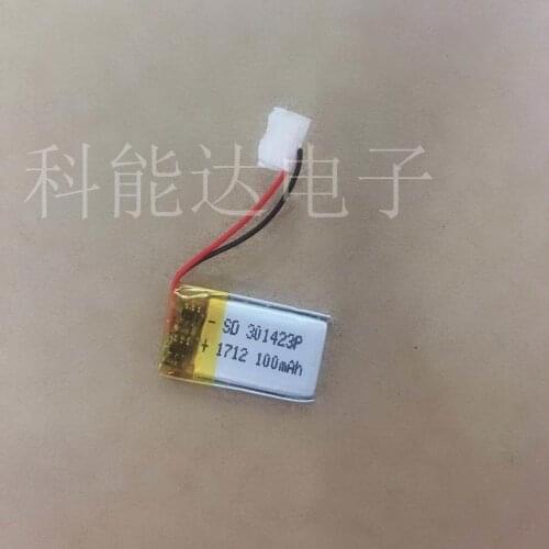 3.7V polymer lithium battery 301423 Bluetooth headset, general battery small toys, small device