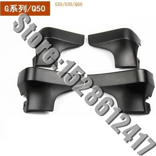 Car Styling for Infiniti G25 G35 G37 M25 Q50 Q70 2010-2016 ABS Car Mud Flaps Mudflaps Splash Guards Mud Flap Mudguards Fender