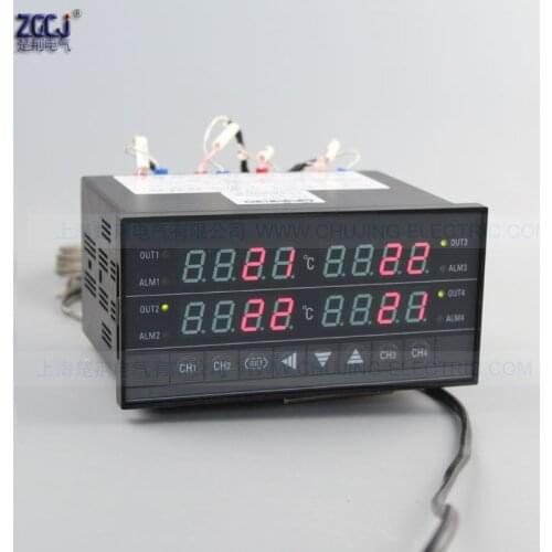 0-1300'C AC85-245V Multi ways 4 ways input temperature controller 160*80*120mm digital thermostat