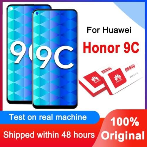 100% Tested 6.39'' IPS Display Replacement For Huawei Honor 9C LCD Touch Screen Digitizer Assembly AKA-L29 Repair Parts