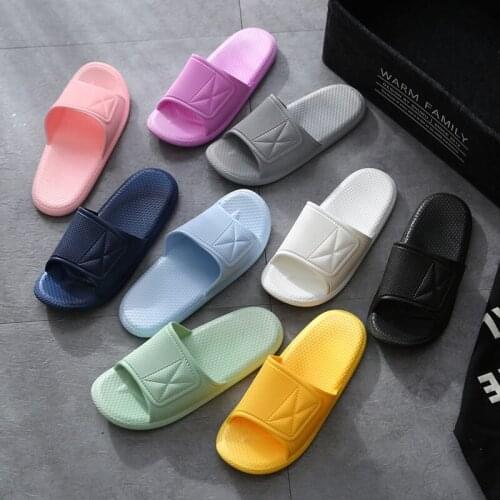 Household Couples Men and Women Massage Comfortable Slippers Bathroom Non-Slip Fashion Simple Slippers Mens Slippers Men Shoes