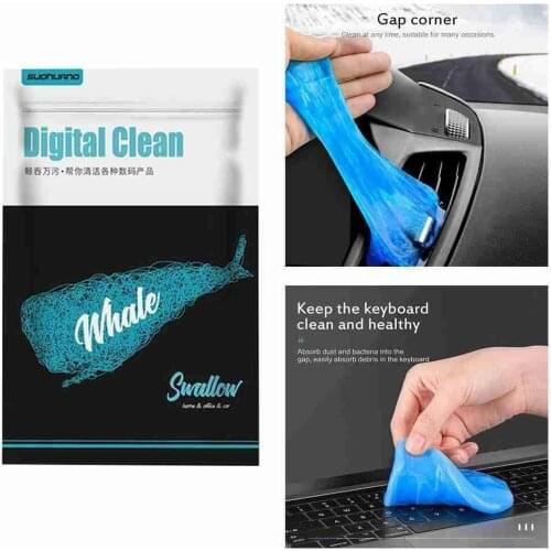 Keyboard Cleaning Mud Car Interior Cleaning Glue Slimes Tools Dust Gel Putty Plastic Cleaner Car Keyboard Slime Cleaner Gel