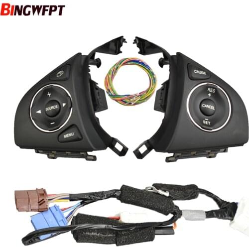 New Audio Radio Remote Cruise Control Button Steering Wheel Control Switch Buttons For Honda Fit 2015 2016 2017 2018