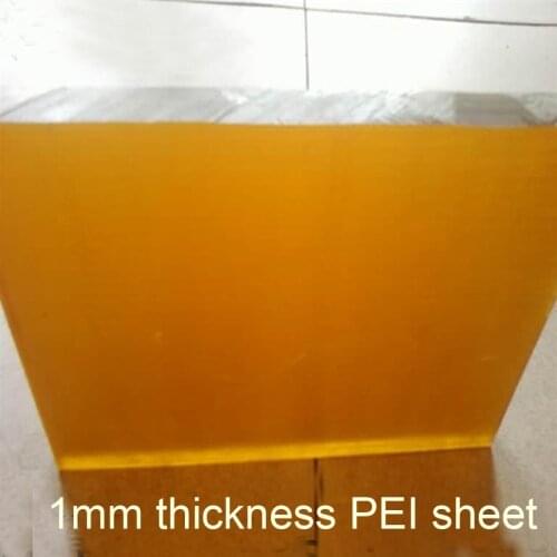 1mm thickness PEI sheet Polyetherimide board amber colour anti-static plate