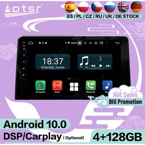 2 Din Carplay Multimedia Stereo Android For Peugeot Bellinger Partner 2019 2020 GPS Navi Audio Radio Receiver Recorder Head Unit