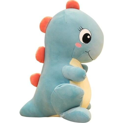 New 30-50cm 3 Colors Dinosaur Stuffed Animals Toy Cute Dinosaur Baby Plush Toy for Boys Christmas Gift Cartoon Soft Dolls Kids