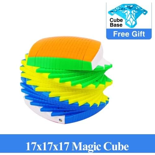 New Yuxin Huanglong 17x17x17 Cube Zhisheng Speed Cube Puzzle Twist 17x17 Cubo Magico Learning Education Toys Magic DropShipping